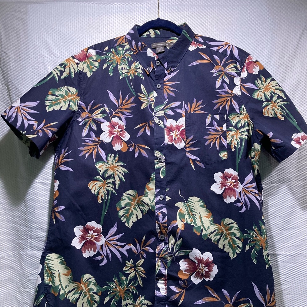 French Connection, size XXL, DARK BLUE.